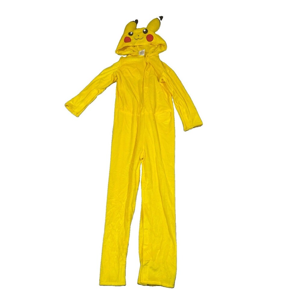Pokemon Pikachu Jumpsuit Halloween Cosplay Costume Size S 4-6